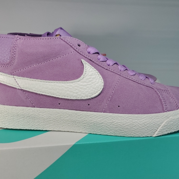 Nike SB Zoom Blazer Chukka Violet White - Picture 6 of 8